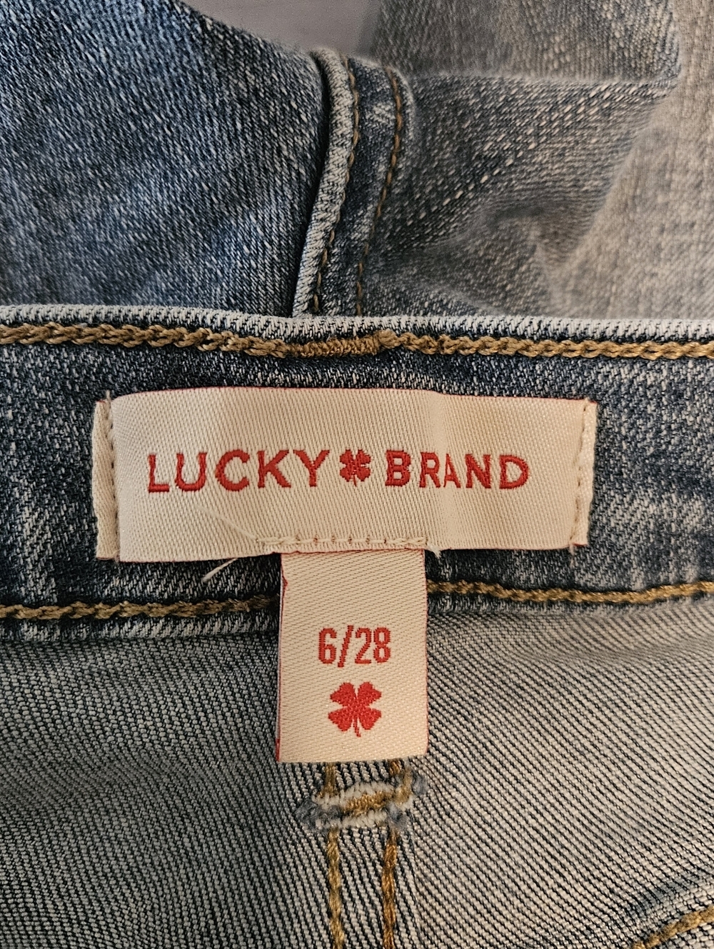 Lucky Brand Ava Mid Rise Skinny Jeans Size 6/28 - Picture 6 of 9